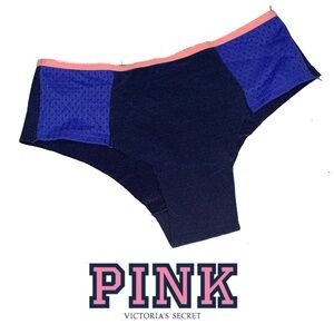 Victoria's Secret PINK Navy and Blue Hipster P044 Underwear Panties
